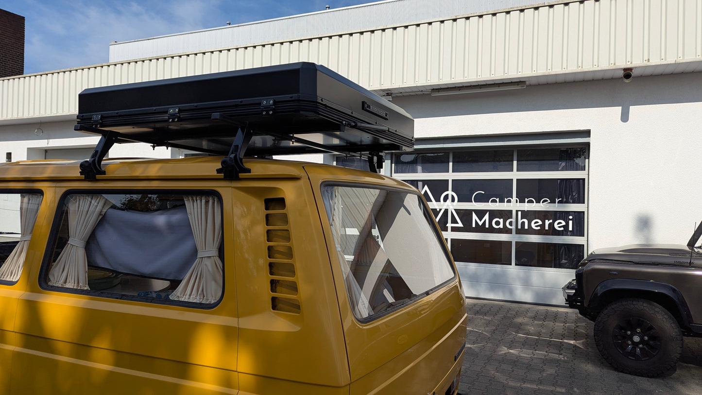 Vickywood Teak 135 auf VW T3 CamperMacherei Münster