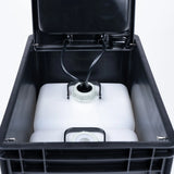 BOXIO Wash - mobiles Waschbecken Eurobox ohne Strom BOXIO