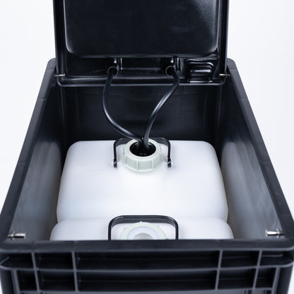BOXIO Wash - mobiles Waschbecken Eurobox ohne Strom
