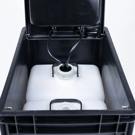 BOXIO Wash - mobiles Waschbecken Eurobox ohne Strom BOXIO