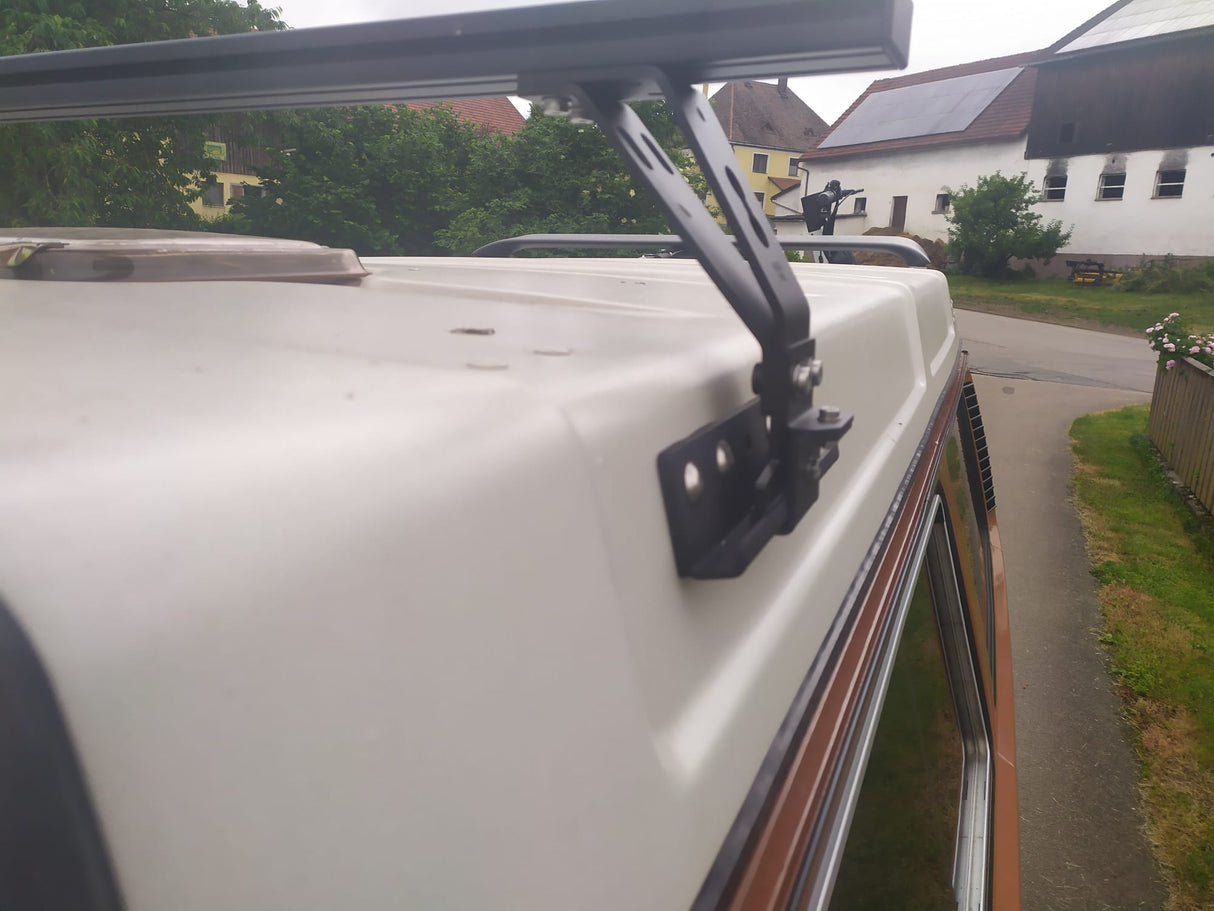 Künstliche Regenrinne Dachträger Rolling-Space