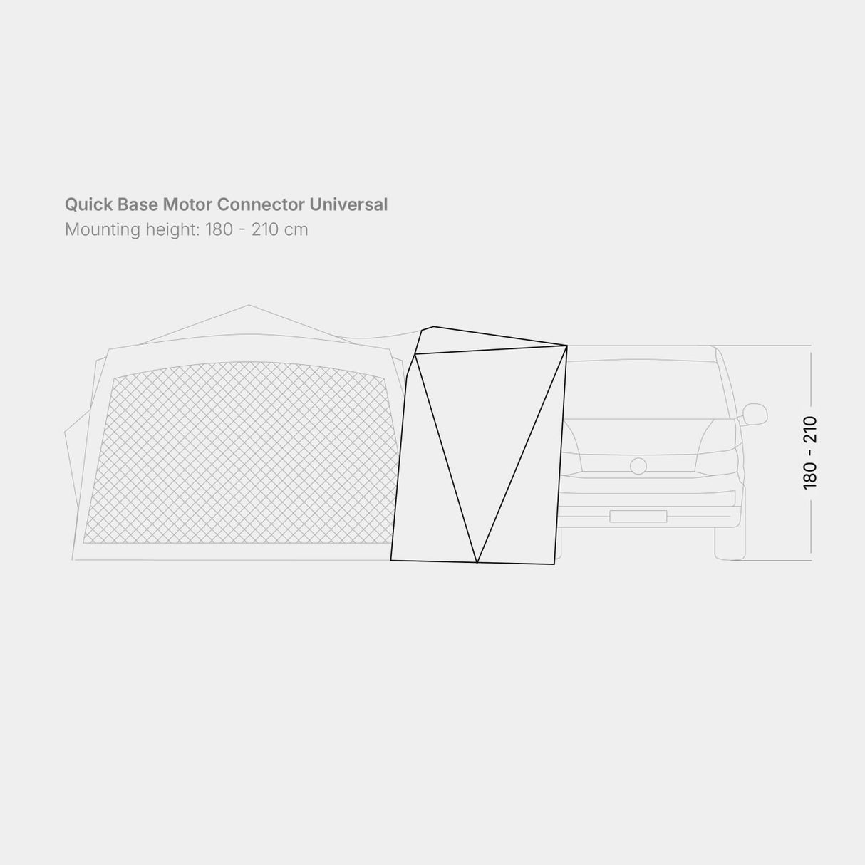 Quick Base Motor Connector - Universal