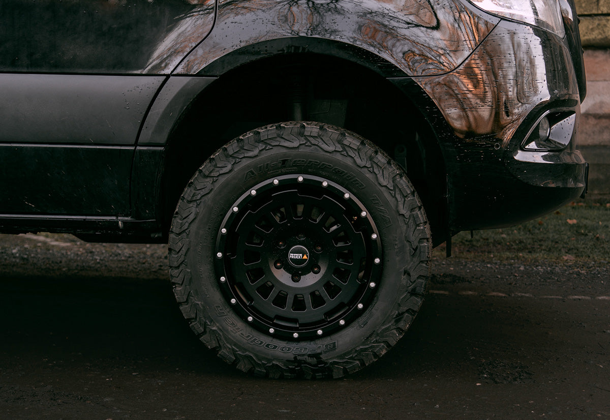 Twin Project Monotube Offroad Felgen AT 8,5X18 schwarz SPRINTER