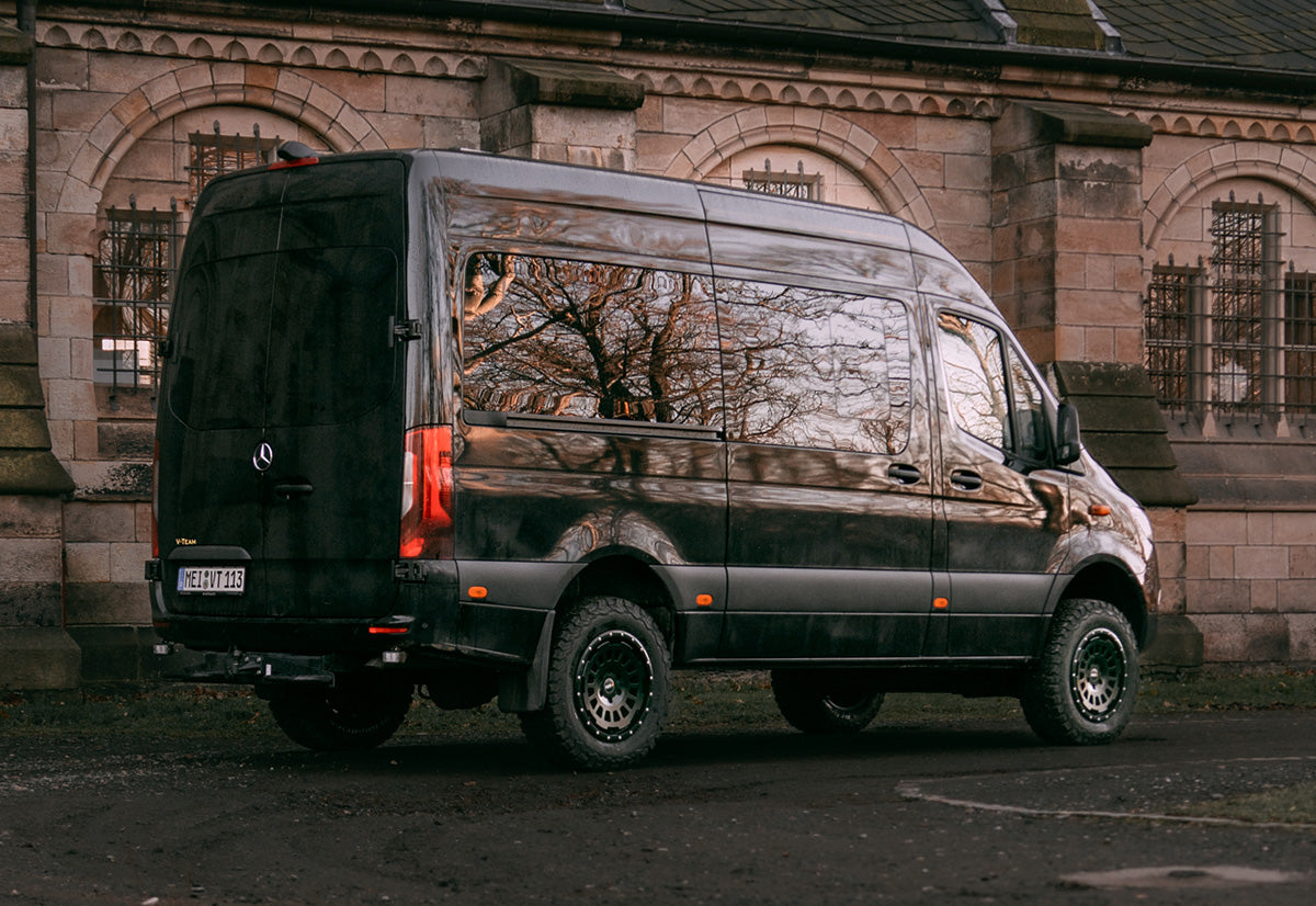 Twin Project Monotube Offroad Felgen AT 8,5X18 schwarz SPRINTER