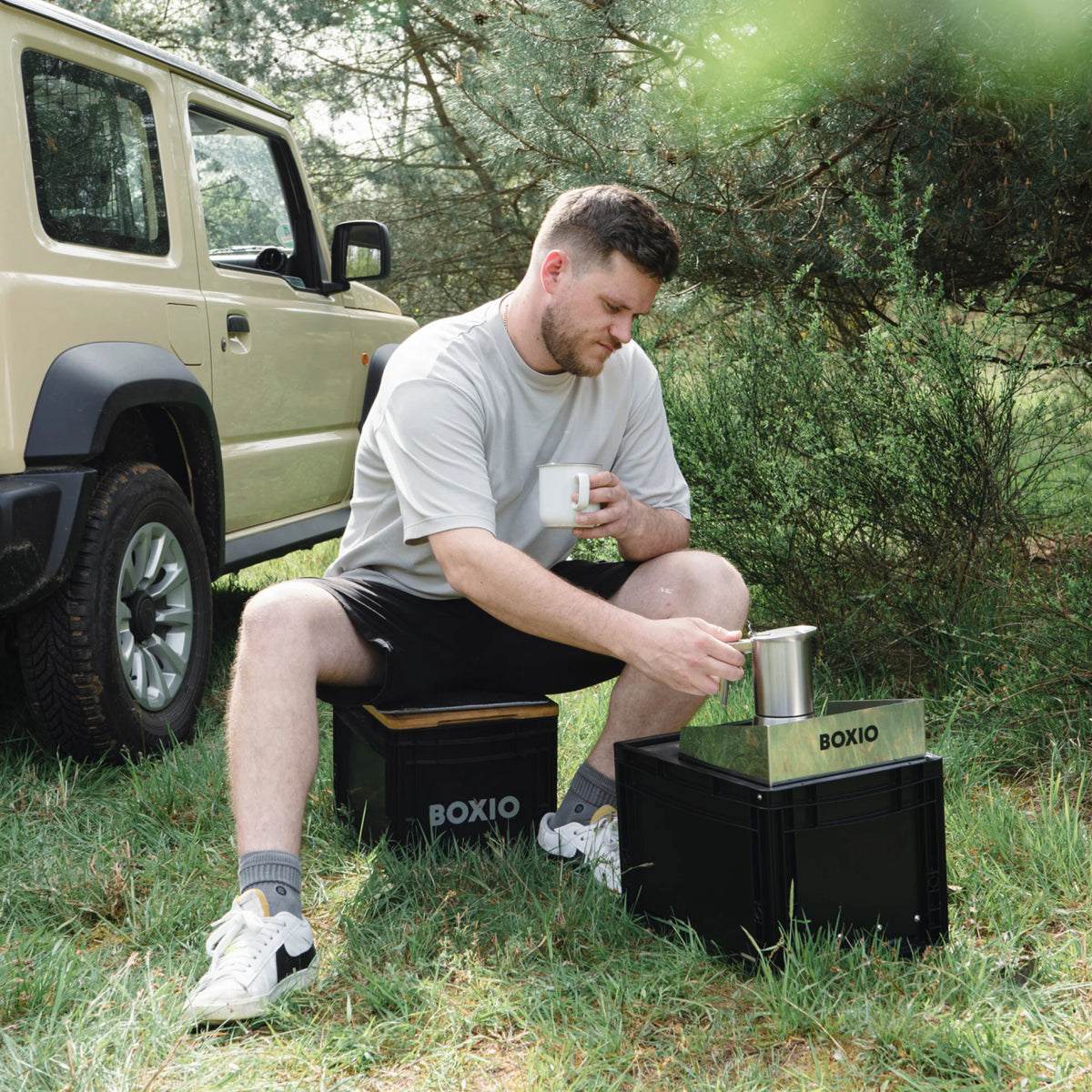 Boxio Cook - Mobile Kochstation im Euroboxformat