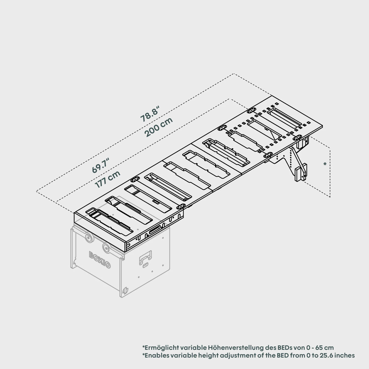BOXIO RACK BED