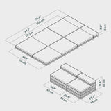 Boxio Rack Sleep Klappmatratze