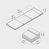 Boxio Rack Sleep Klappmatratze