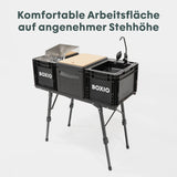 BOXIO TABLE Modularer Campingtisch