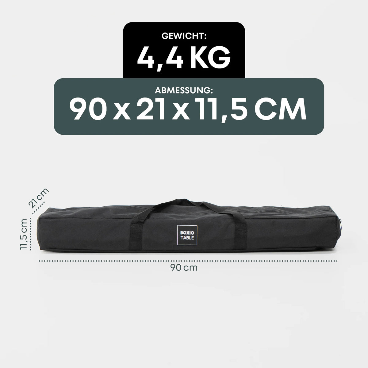 BOXIO TABLE Modularer Campingtisch