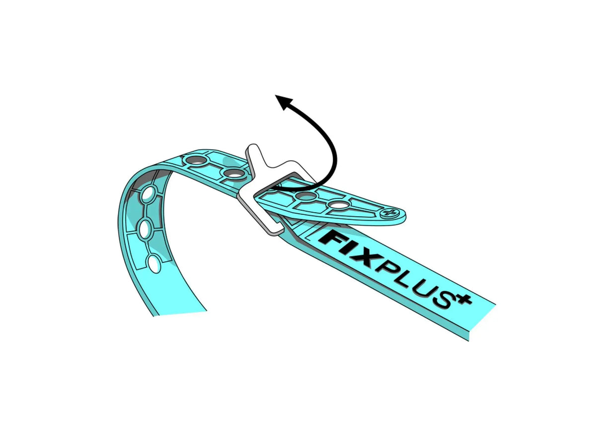 Fixplus - cleveres Spannband - 46 cm Rolling Space