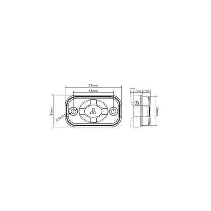 RackLight L1 | Umgebungslicht 9W - Seitenmontage Rolling-Space