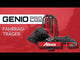 Atera GENIO PRO ADVANCED Fahrradträger AHK abklappbar 2-ER 022785 black Edition Bus, Transporter etc