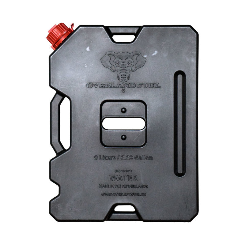 Benzinkanister Overland 9L schwarz Rolling-Space